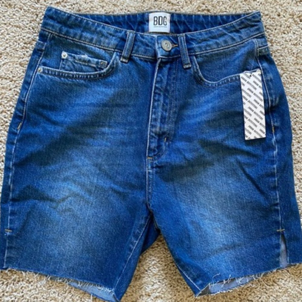 High Waisted Cutoff Shorts Urban Outfitters BDG